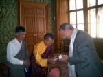 Nyní dary pro tibetské hosty