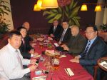 Oběd s mongolskou delegací